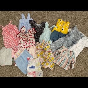 3-6 month baby girl clothing items